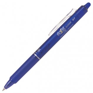 Bolígrafo Tinta Gel Pilot Frixion Clicker Azul